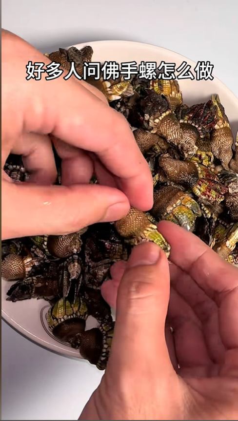 佛手螺鮮烹秘訣，三分鐘解鎖大海的肥美滋味