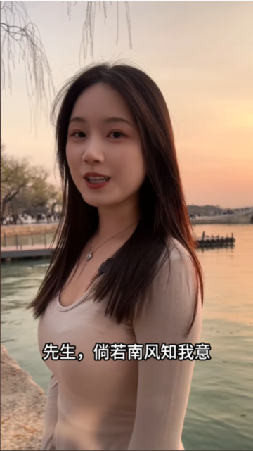 先生，南風若知我意，晚霞莫落黃昏